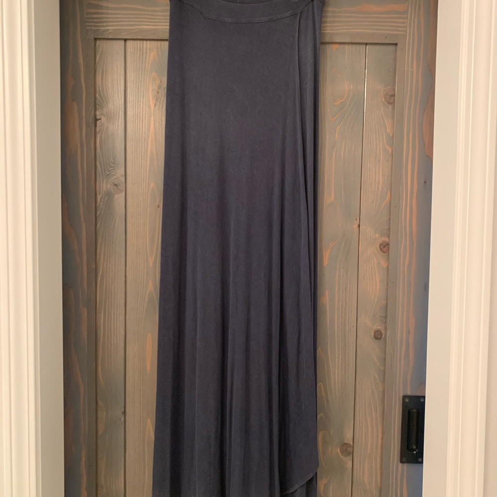 American Threads long maxi wrap skirt.
